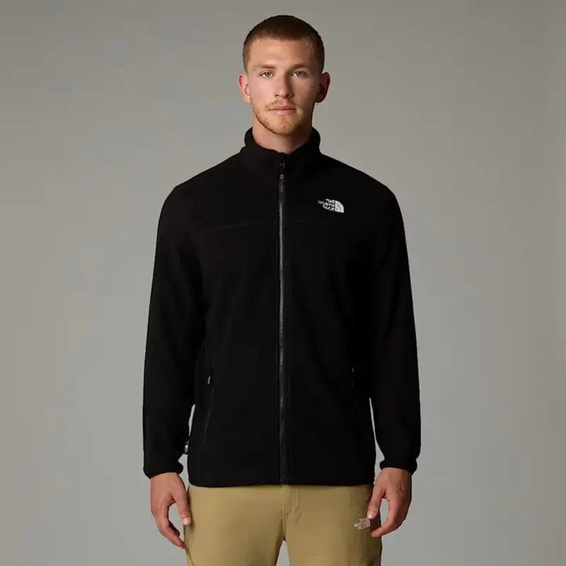 Bluza polarowa męska The North Face 100 Glacier FZ - TNF Black/NPF Nowość