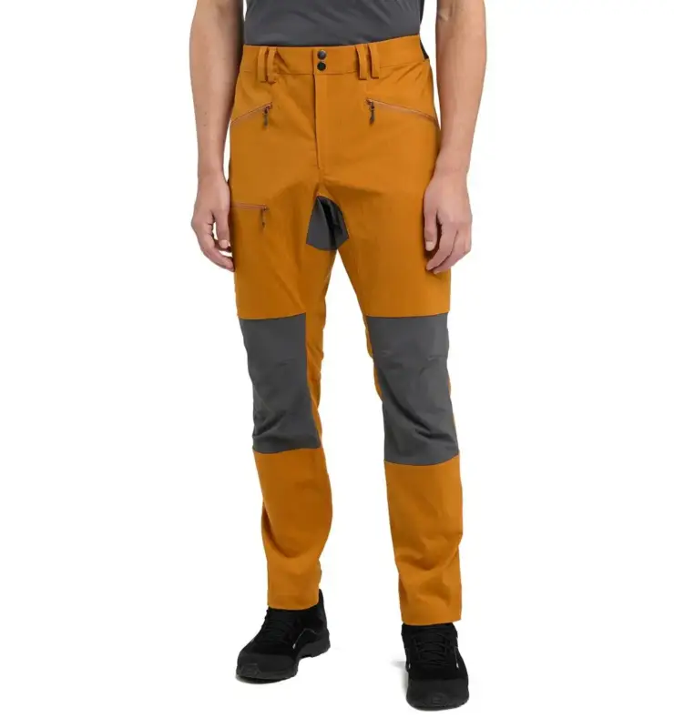 Spodnie softshellowe męskie Haglofs Mid Slim Pant - Golden Brown/Magnetite Ekspresowa dostawa