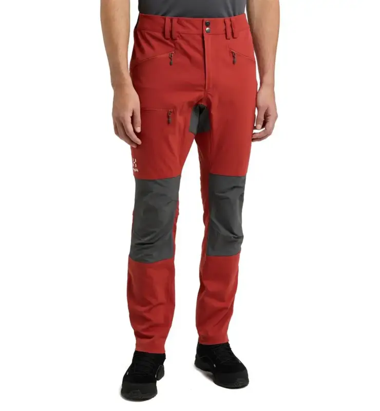 Bezpieczne zakupy Spodnie softshellowe męskie Haglofs Mid Slim Pant - Corrosion/Magnetite