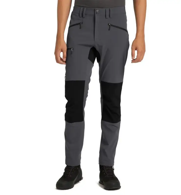 Spodnie softshellowe męskie Haglofs Mid Slim Pant - Magnetite/True Black Obniżka ceny