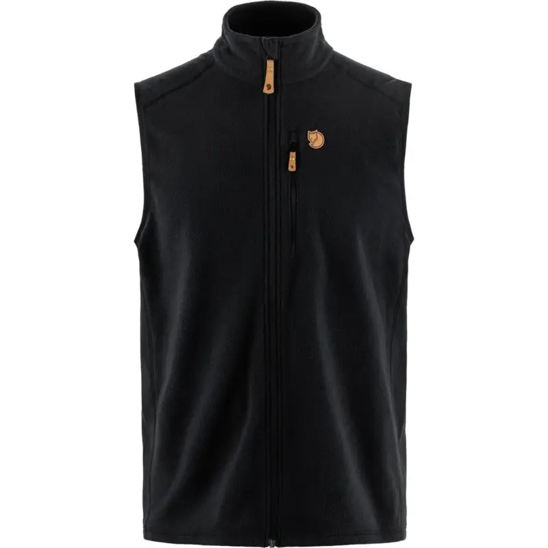 Kamizelka polarowa męska Fjallraven Övik Lite Fleece Vest - Black Premium