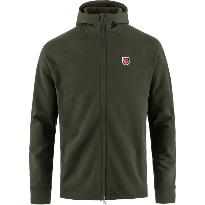 Wybór klientów Polar męski Fjallraven Expedition Fleece Hoodie - Deep Forest