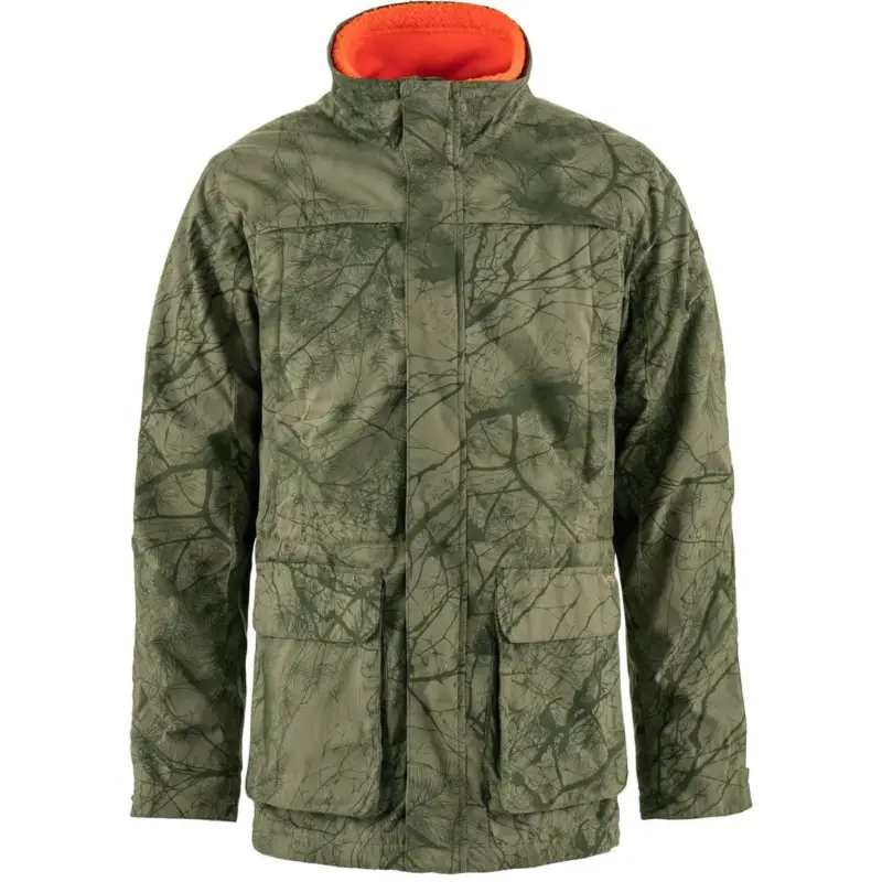 Nowość Kurtka myśliwska męska Fjallraven Barents 3 In 1 Hydratic Jacket- Green Camo