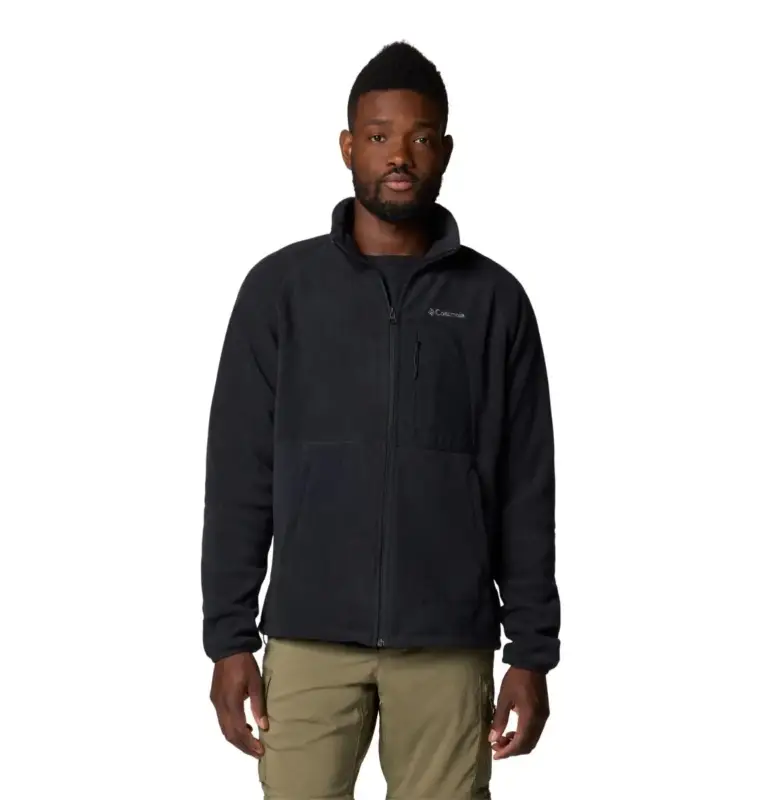 Polar męski Columbia Rapid Expedition™ II Full Zip Fleece - Black Łatwy zwrot