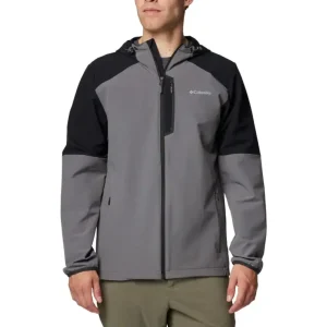 Bestseller Bluza softshellowa męska Columbia Tech™ Softshell Hoodie - City Grey