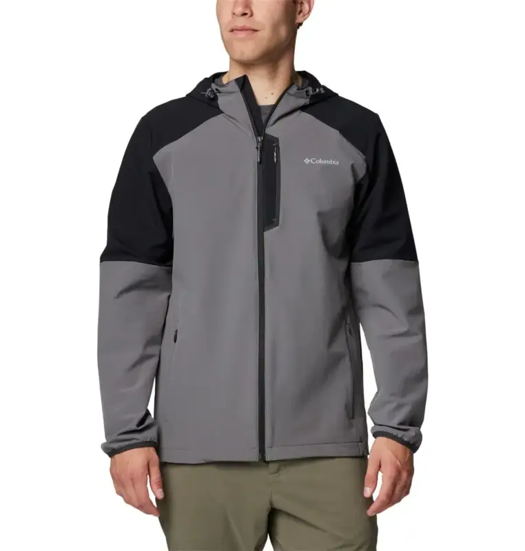 Bestseller Bluza softshellowa męska Columbia Tech™ Softshell Hoodie - City Grey