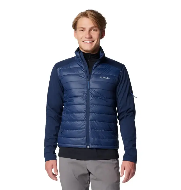 Kurtka softshellowa męska Columbia Columbia Tech™ Hybrid Softshell - Collegiate Navy Zamów teraz