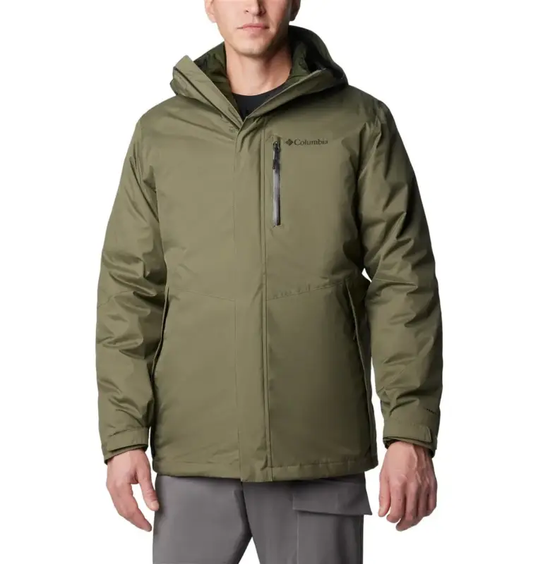 Darmowy zwrot Kurtka 3-w-1 męska Columbia Oak Harbor™ Interchange Jacket - Stone Green