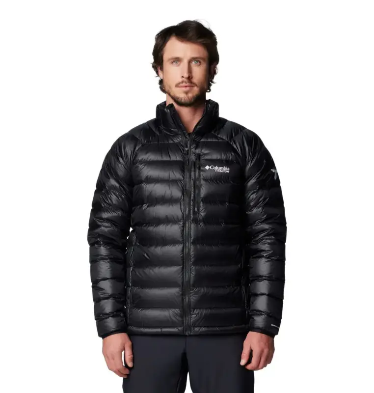 Popularny Kurtka puchowa męska Columbia Arctic Crest™ Down Jacket - Black