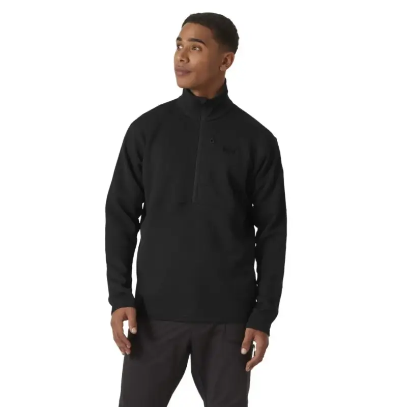Popularny Bluza techniczna męska Helly Hansen Evolved Air 1/2 Zip Midlayer - Black