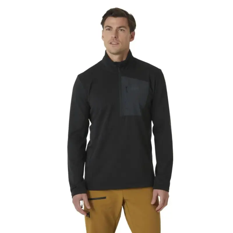Bluza męska Helly Hansen Versalite Half Zip Fleece - Black Szybka wysyłka