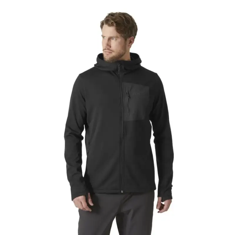 Dodaj do koszyka Bluza polarowa męska Helly Hansen Versalite Hooded Fleece Jacket - Black