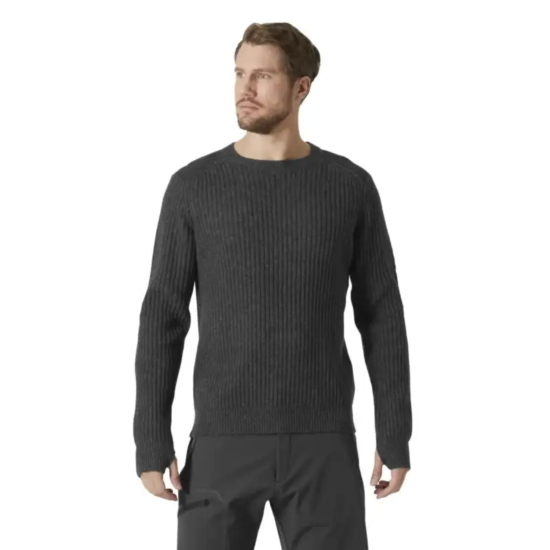 Wybór klientów Sweter wełniany męski Helly Hansen Arctic Rigging Sweater - Ebony