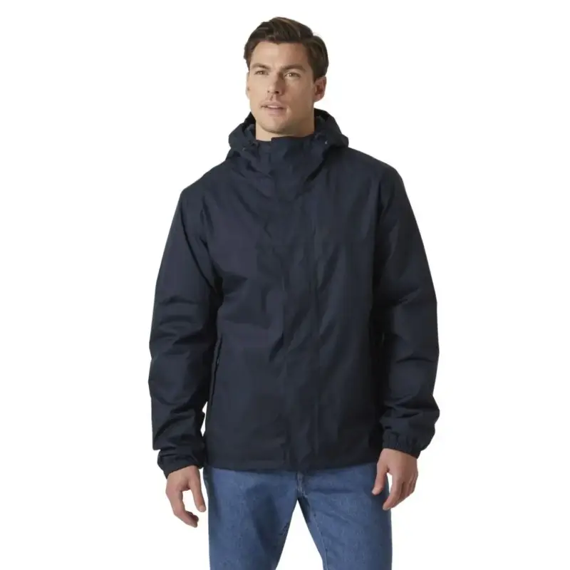 Kurtka ocieplana męska Helly Hansen Vancouver Fleece Lined Jacket - Navy Tani