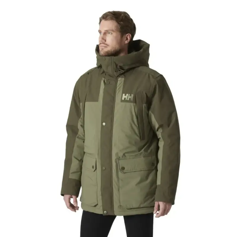 Kurtka ocieplana męska Helly Hansen Escape Parka - Utility Green Zamów teraz