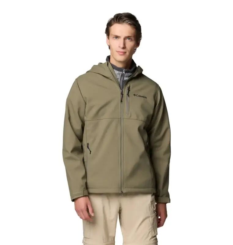 Zamów dziś Kurtka softshellowa męska Columbia Ascender™ II Hooded Softshell Jacket - Stone Green