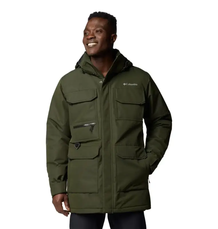 Kurtka ocieplana z membraną męska Columbia Landroamer™ II Parka - Greenscape Bezpieczne zakupy