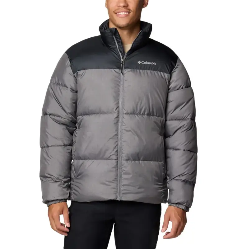 Kurtka ocieplana męska Columbia Puffect™ III Jacket - City Grey Sprawdź teraz