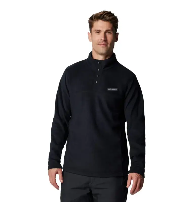 Najlepsza cena Polar męski Columbia Steens Mountain™ Half Snap II - Black
