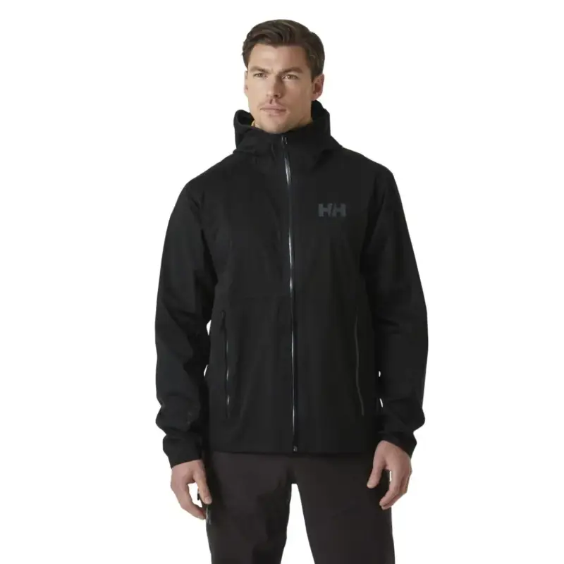 Kurtka membranowa męska Helly Hansen Momentum 3-Layer Stretch - Black Dodaj do koszyka