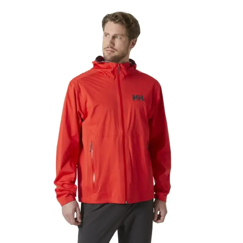 Kurtka membranowa męska Helly Hansen Momentum 3-Layer Stretch - Alert Red Premium