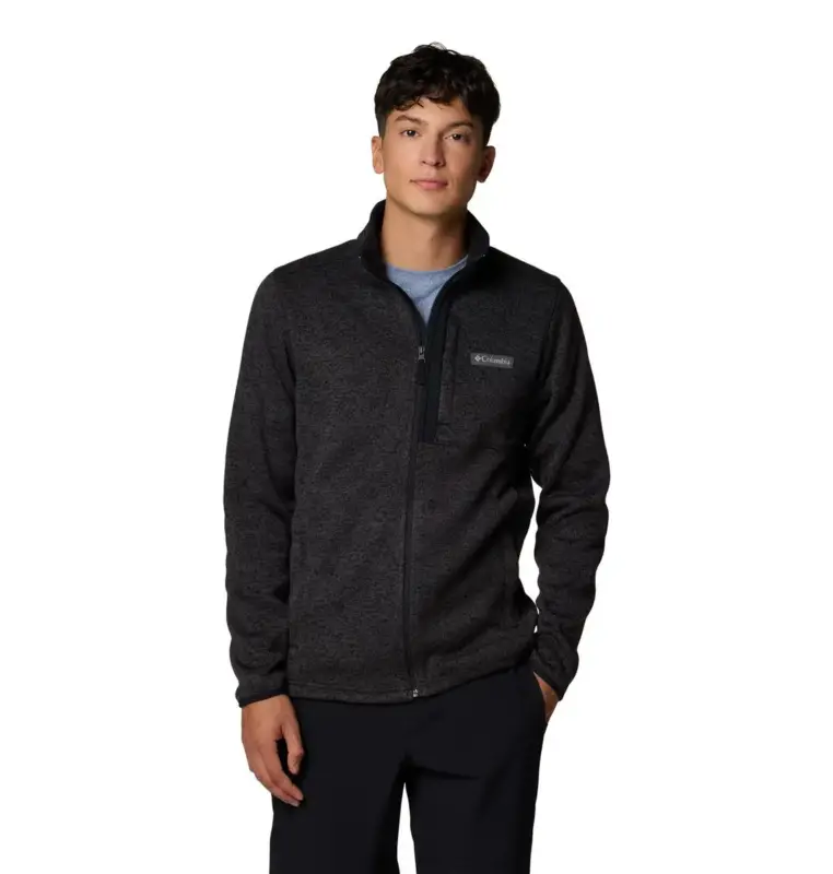 Polar męski Columbia Sweater Weather™ Full Zip - Black Taniej
