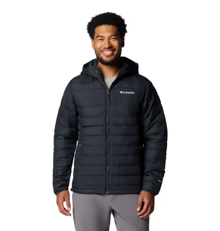 Kurtka ocieplana męska Columbia Powder Lite™ II Hooded Jacket - Black Hit sprzedaży