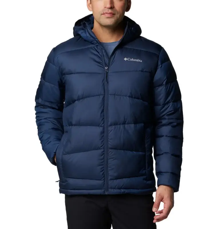 Ostatnie sztuki Kurtka ocieplana męska Columbia Fivemile Butte™ II Hooded Jacket - Collegiate Navy