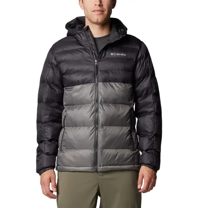 Kurtka ocieplana męska Columbia Buck Butte™ II Insulated Hooded Jacket - City Grey Cena promocyjna