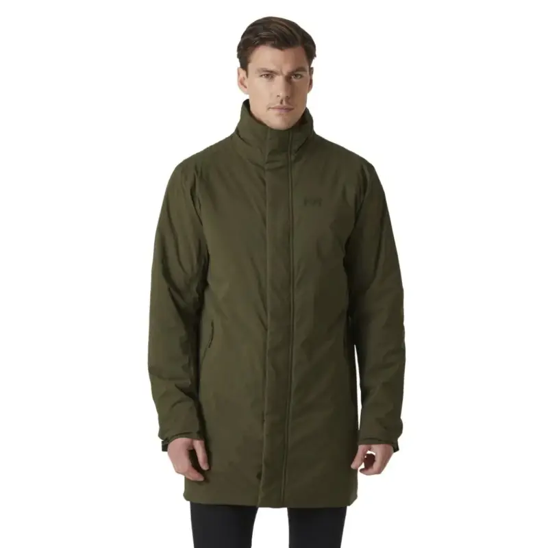 Bestseller Płaszcz membranowy męski Helly Hansen Urb Pro Ins Rain Coat - Utility Green