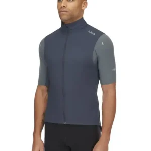 Kamizelka softshellowa męska Rab Cinder Windveil Vest - Tempest Blue Nowość