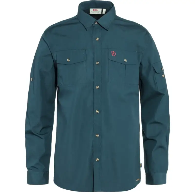 Wybór klientów Koszula G-1000® męska Fjallraven Singi Trekking Shirt LS - Mountain Blue