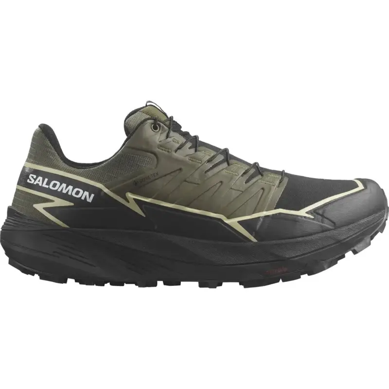 Super okazja Buty biegowe męskie Salomon Thundercross GORE-TEX - Olive Night