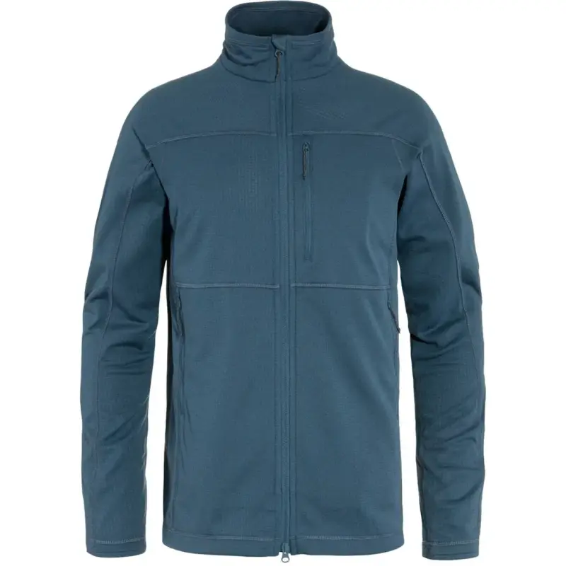 Polar męski Fjallraven Abisko Lite Fleece - Indigo Blue Nowy