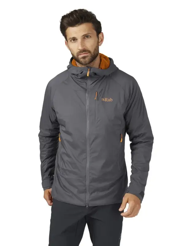 Kurtka softshellowa męska Rab Vr Summit Jacket - Graphene Ostatnia szansa