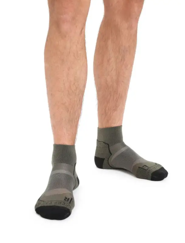Skarpety męskie Icebreaker Merino Hike+ Light Mini - Loden/Black Hit cenowy