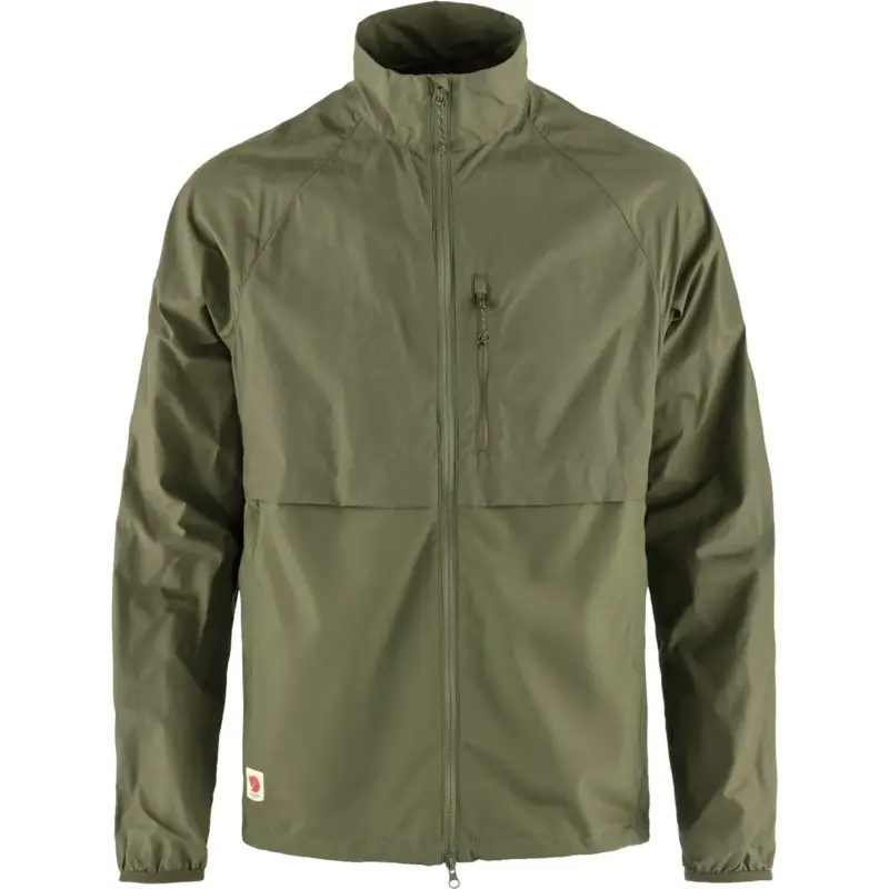 Kurtka przeciwwiatrowa męska Fjallraven HC Hybrid Wind Jacket - Green Bestseller