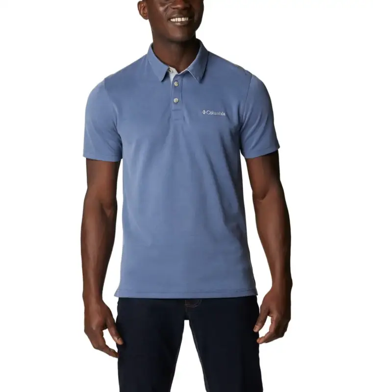 Koszulka szybkoschnąca męska Columbia Nelson Point™ Polo - Dark Mountain Zamów teraz