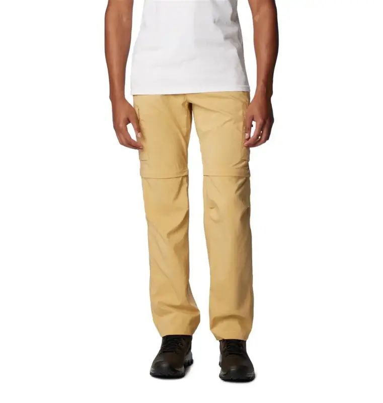 Spodnie z odpinanymi nogawkami męskie Columbia Silver Ridge™ Utility Convertible Pant - Light Camel Ekspresowa dostawa