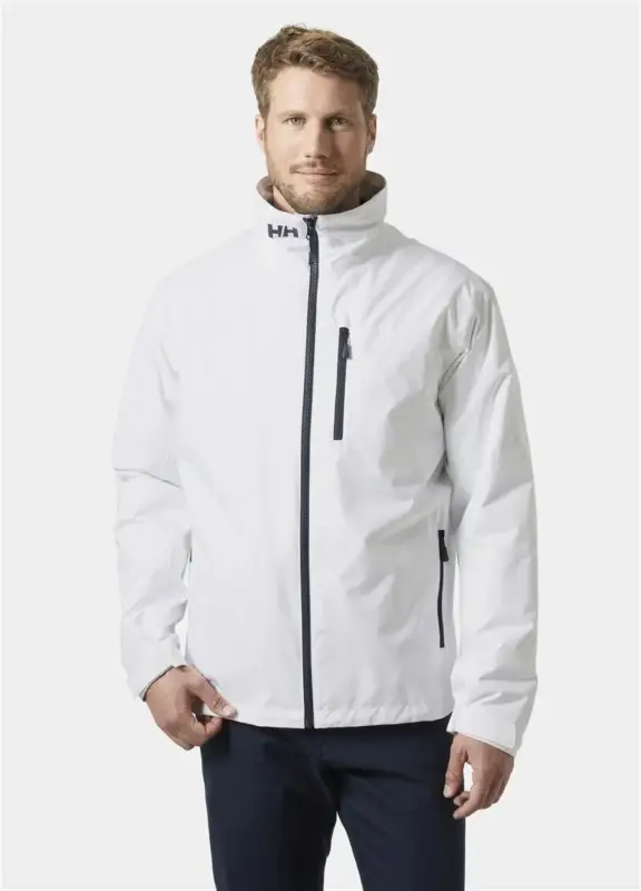 Tani Kurtka żeglarska męska Helly Hansen CREW MIDLAYER JACKET 2 - White