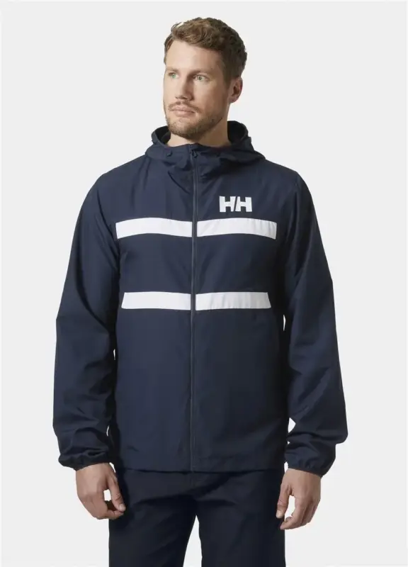 Kurtka wiatroszczelna męska Helly Hansen Salt Striped Windbreaker - Navy Do wyczerpania zapasów