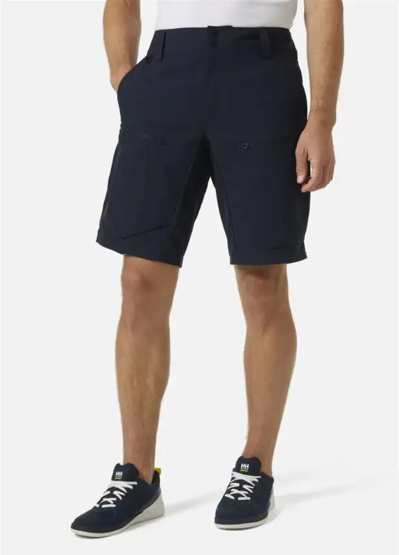 Niska cena Spodenki szybkoschnące męskie Helly Hansen Crewline Cargo Shorts 2.0 - Navy
