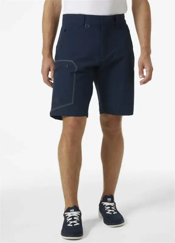 Spodenki softshellowe męskie Helly Hansen Hp Racing Softshell Cargo Shorts - Navy Ekspresowa dostawa