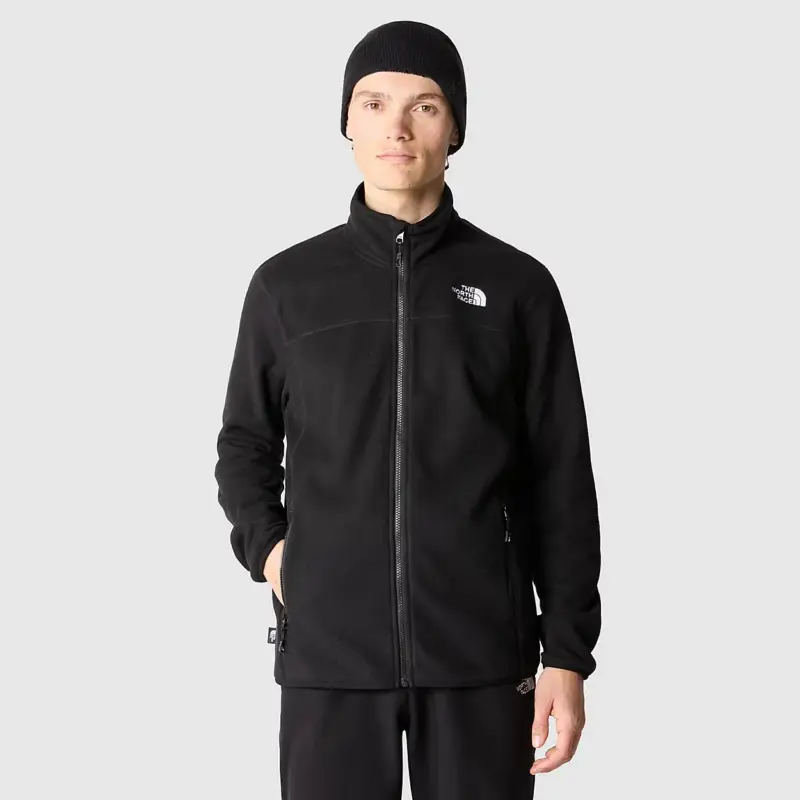 Bluza polarowa męska The North Face 100 Glacier FZ - TNF Black Oferta