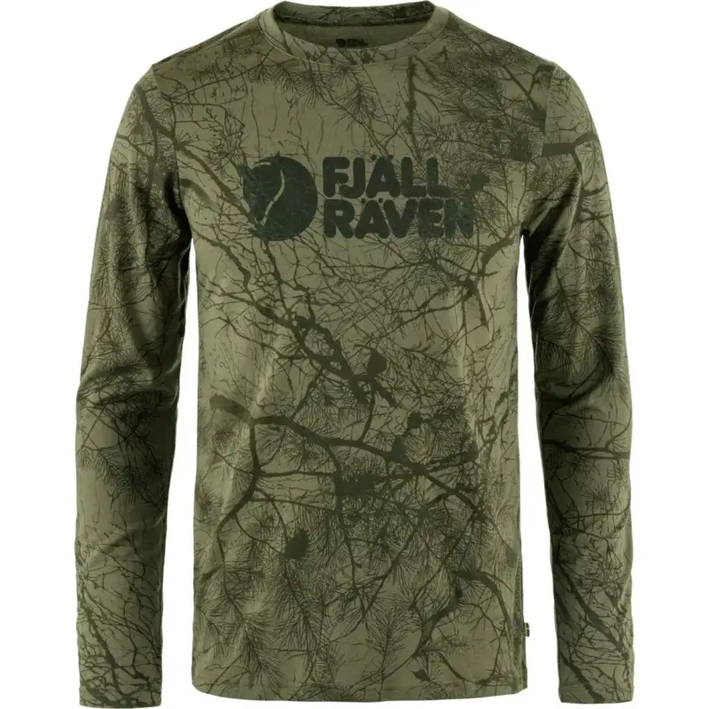 Bluza myśliwska męska Fjallraven Värmland Wool LS - Green Camo Zamów dziś