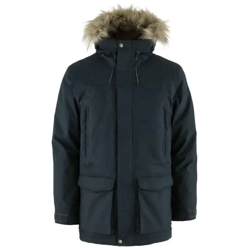 Kurtka ocieplana męska Fjallraven Nuuk Lite Parka - Dark Navy Do wyczerpania zapasów