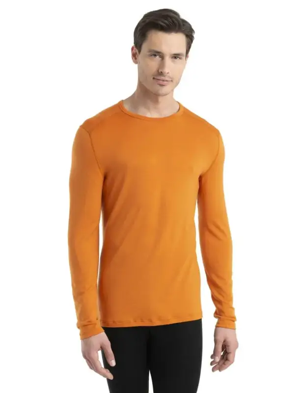 Obniżka ceny Bluza termoaktywna męska Icebreaker Merino 260 Tech LS Crewe - Earth