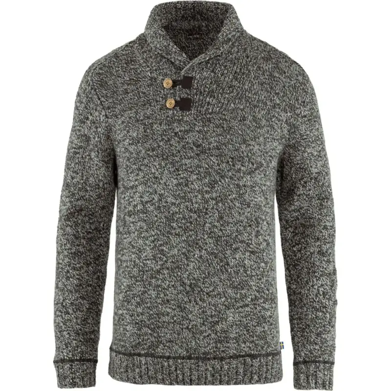 Sweter wełniany męski Fjallraven Lada Sweater - Grey Ekspresowa dostawa