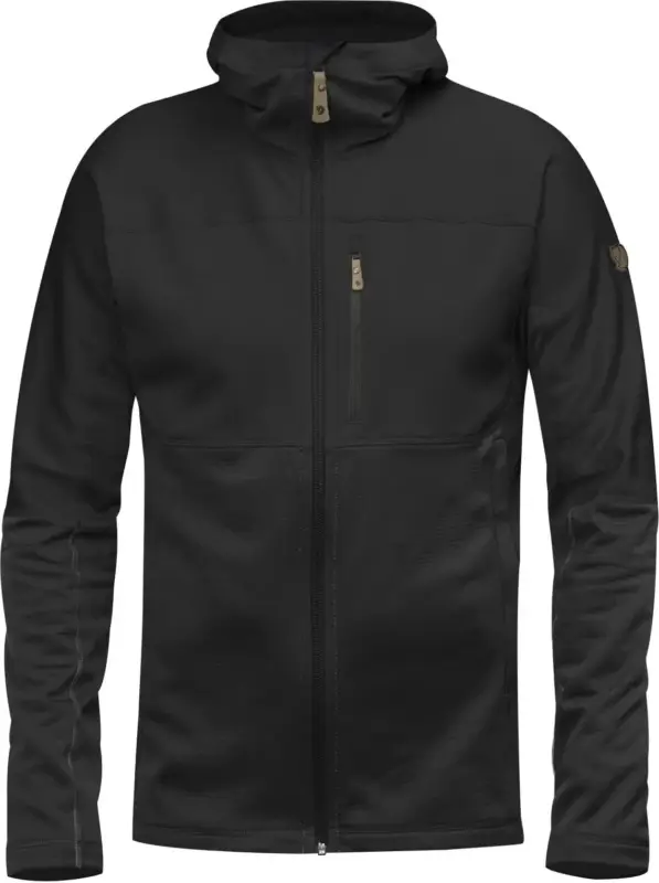Polar męski Fjallraven Abisko Trail Fleece - Black Wyprzedaż