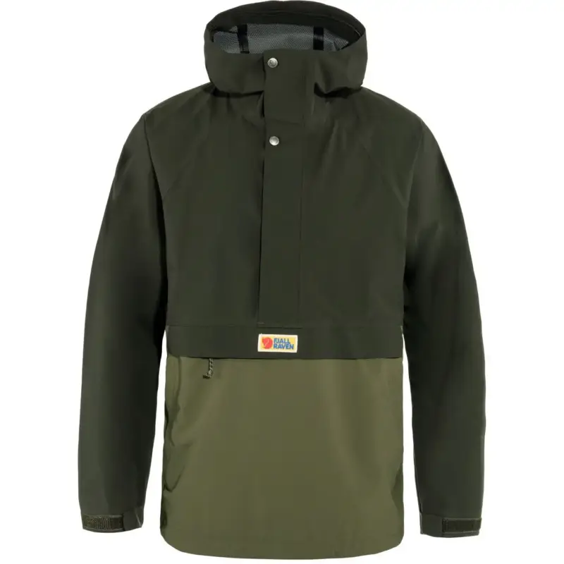 Darmowy zwrot Kurtka membranowa męska Fjallraven Vardag Hydratic Anorak - Deep Forest/Laurel Green